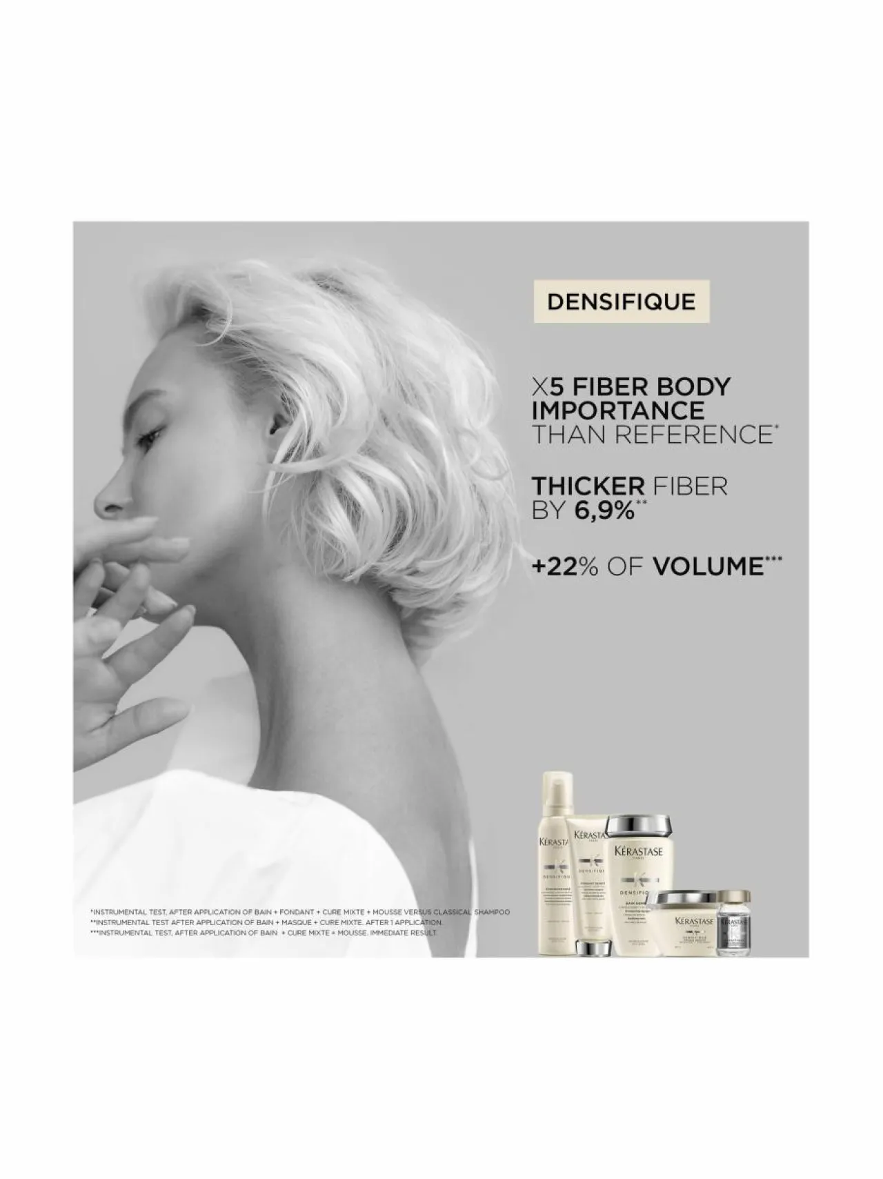 Muotoilu & Viimeistely-Kerastase Specifiqué Mousse Densimorphose -tuuheuttava seerumivaahto 150 ml