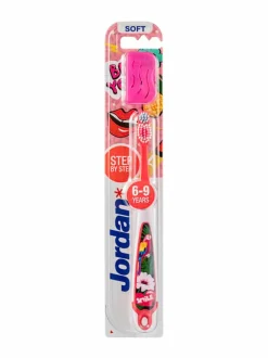 Hammasharjat-Jordan Step By Step Tootbrush 6-9 Years Soft -hammasharja