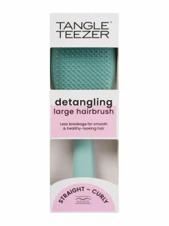 Hiustarvikkeet-Tangle Teezer Straight & Curly Large Ultimate Detangler Marine -selvitysharja MARINE TEAL