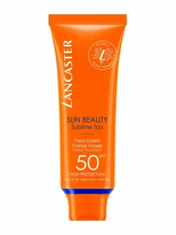 Aurinkotuotteet-Lancaster Sun Beauty Face Cream SPF50 -aurinkovoide kasvoille, 50ml