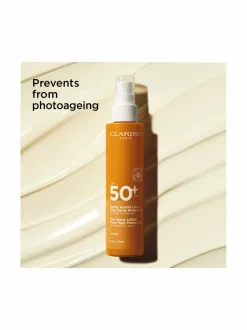 Aurinkotuotteet-Clarins Sun Body Care Lotion Spray SPF 50+ -aurinkosuojasuihke