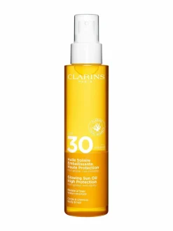 Aurinkotuotteet-Clarins Sun Body Care Oil Mist SPF 30 -aurinkosuojasuihke