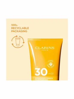 Aurinkotuotteet-Clarins Sun Body Youth protecting sunscreen spf30 -aurinkosuojavoide
