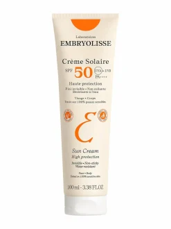 Aurinkotuotteet-Embryolisse Sun Cream SPF 50 -aurinkovoide