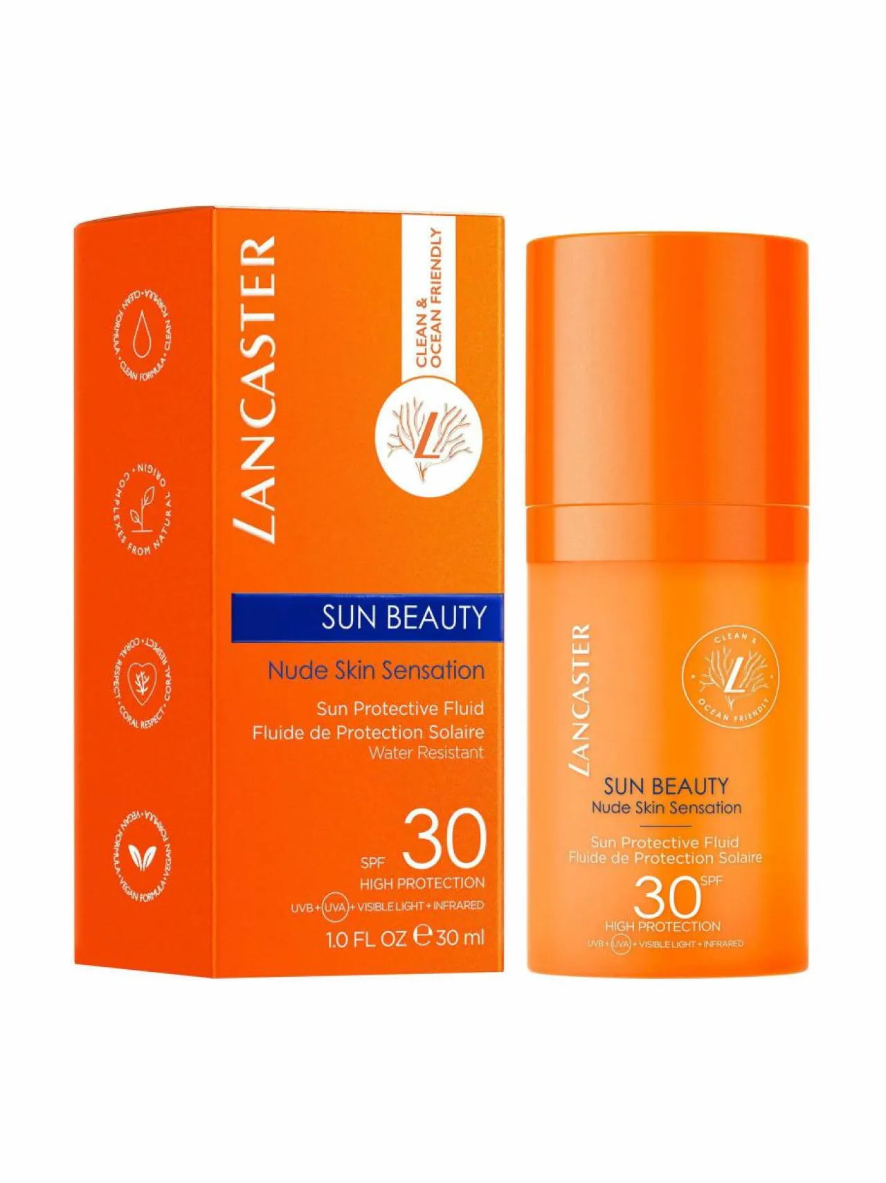 Aurinkotuotteet-Lancaster Sun Protective Fluid -aurinkovoide NOCOL