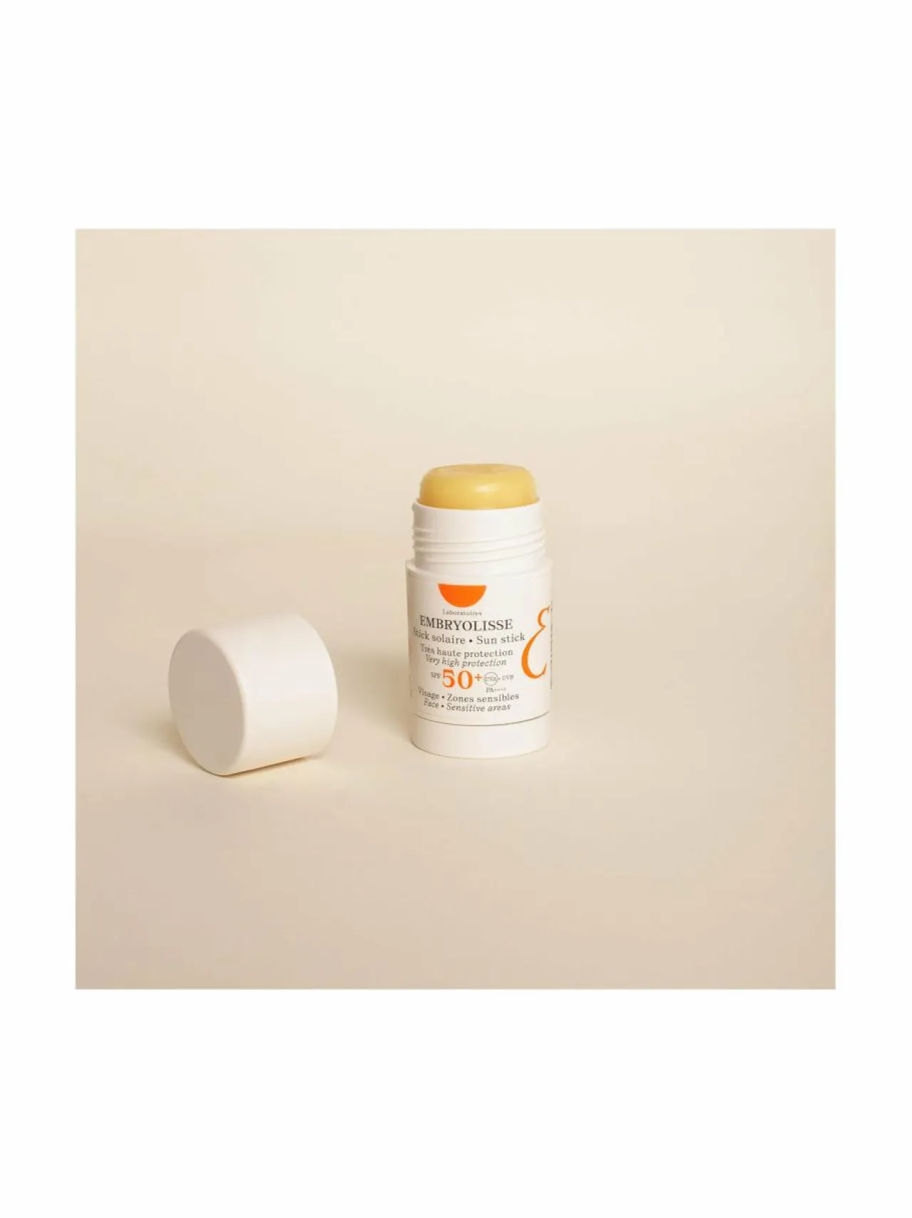 Aurinkotuotteet-Embryolisse Sun Stick SPF 50+ -aurinkosuojapuikko