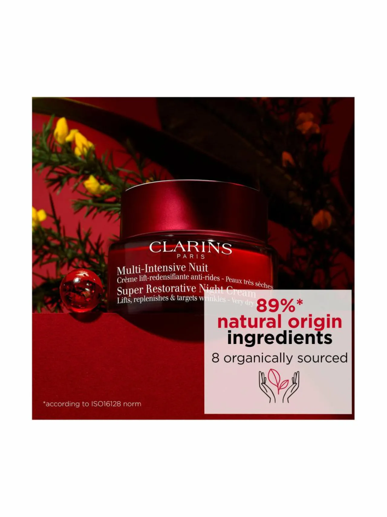 Kasvojenhoito-Clarins Super Restorative Dry Skin -yövoide