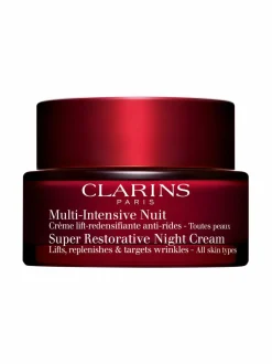 Kasvojenhoito-Clarins Super Restorative Night Cream -yövoide 50 ml