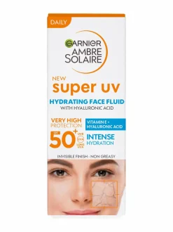 Aurinkotuotteet-Garnier Super UV Hyaluronic SK50+ -aurinkosuojaemulsio kasvoille, 40 ml