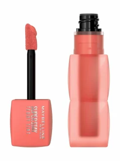 Huulet-Maybelline Superstay Teddy Tint Lipstick -nestemäinen huulipuna