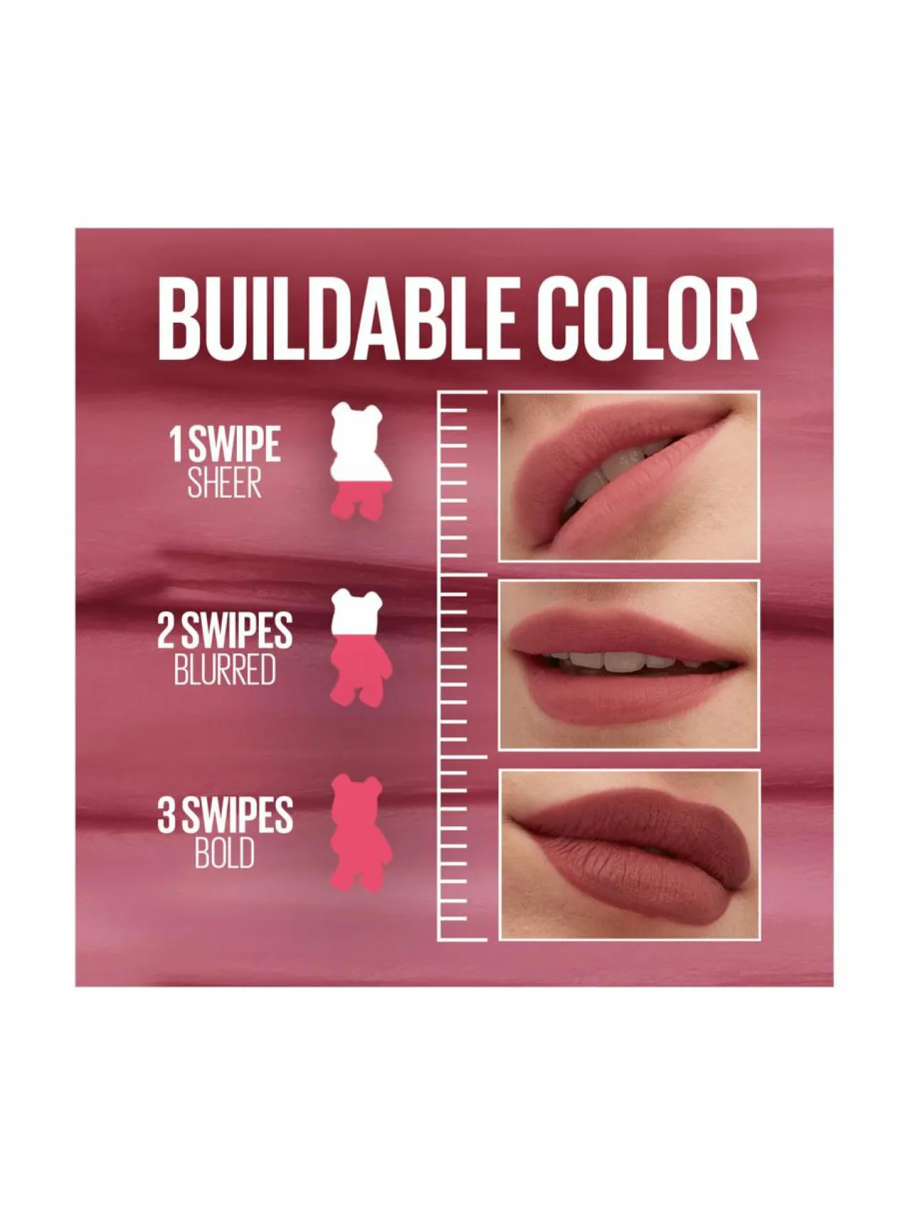 Huulet-Maybelline Superstay Teddy Tint Lipstick -nestemäinen huulipuna
