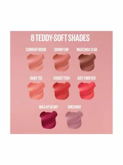 Huulet-Maybelline Superstay Teddy Tint Lipstick -nestemäinen huulipuna