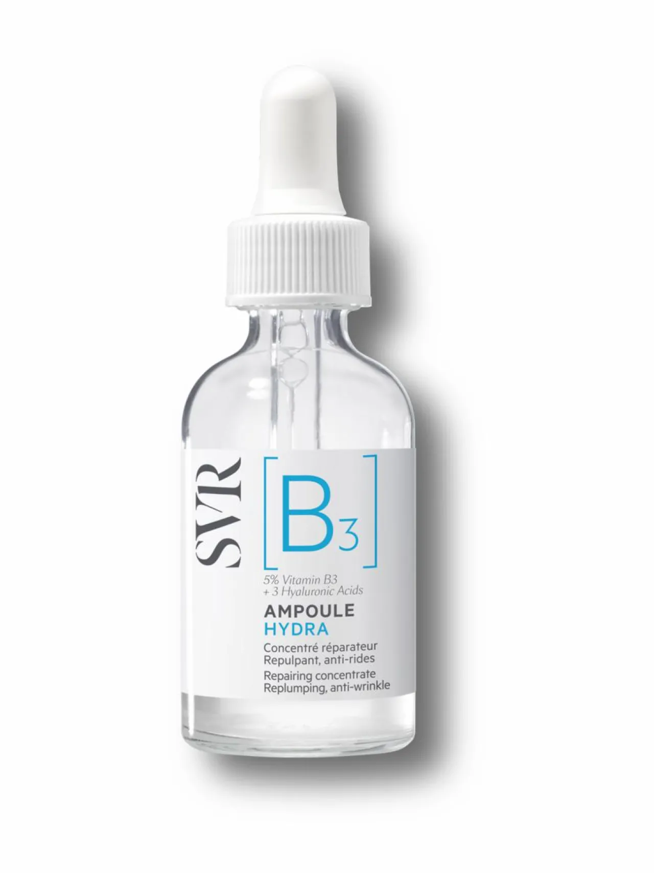 Ihonhoito-SVR AMPOULE B3 HYDRA Kosteuttavat tehotipat 30 ml