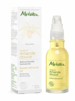 Vartalonhoito|Vartalonhoito-Melvita Sweet Almond Oil  -manteliöljy 50 ml