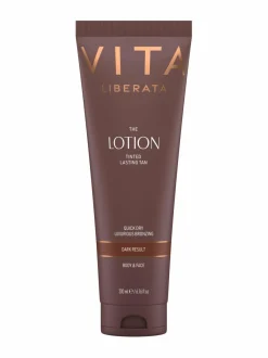 Aurinkotuotteet|Aurinkotuotteet-Vita Liberata Tanning Lotion with Instant Guide Color -itseruskettava vartalovoide DARK