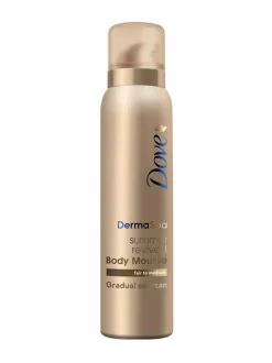Aurinkotuotteet-Dove Tanning Mousse Fair to -itseruskettava vaahto 150 ml MEDIUM