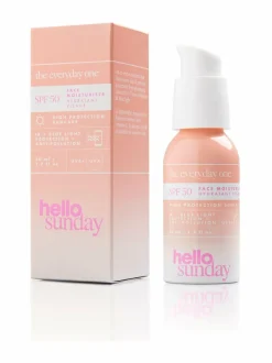 Aurinkotuotteet-Hello Sunday The everyday one Face moisturiser SPF50 -kosteusvoide 50 ml PINKKI