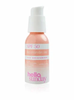 Aurinkotuotteet-Hello Sunday The everyday one Face moisturiser SPF50 -kosteusvoide 50 ml PINKKI