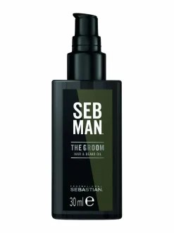 Kasvojenhoito-Sebastian The Groom Hair & Beard -hoitoöljy 30 ml