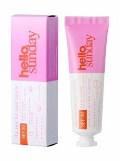 Aurinkotuotteet-Hello Sunday The one for your hands Hand cream SPF30 - käsivoide 30 ml VAALEANPUNAINEN