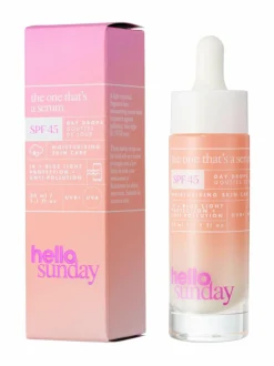 Aurinkotuotteet-Hello Sunday The one that´s a serum SPF drops SPF45 - kasvoseerumi 30 ml PINKKI