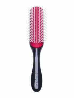Hiustarvikkeet-Denman The Original Styler 7 Row -hiusharja BLACK