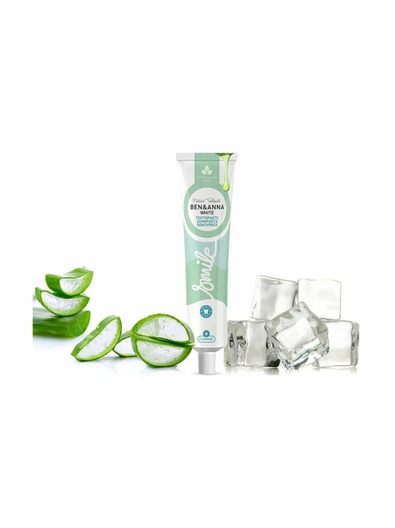 Hammastahnat|Suunhoito-Ben & Anna Toothpaste White -hammastahna