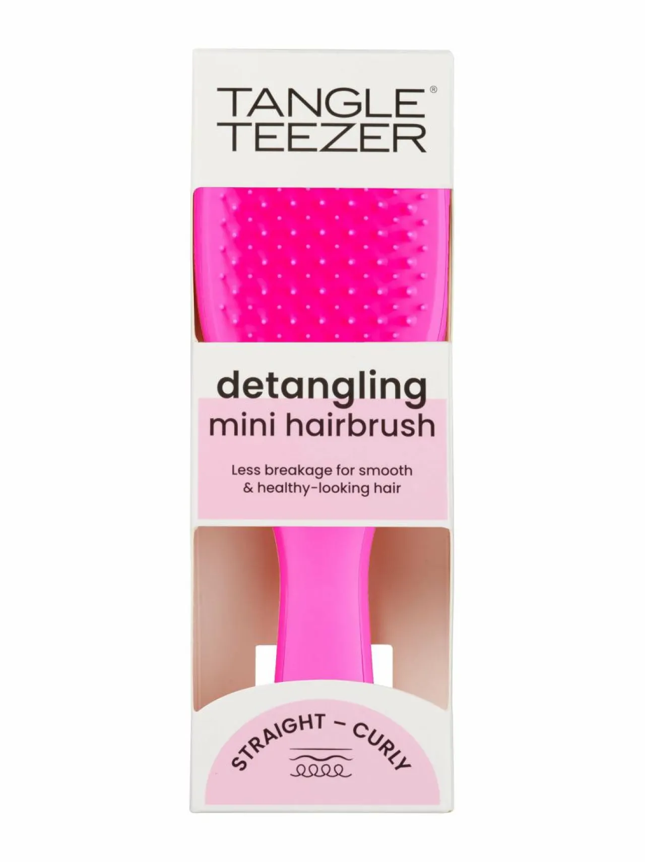 Hiustarvikkeet-Tangle Teezer Ultimate Detangler Mini Runway -selvitysharja PINK