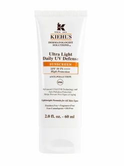Aurinkotuotteet-Kiehl's Ultra Light Daily UV Defense SPF50 + -aurinkosuoja kasvoille 60 ml