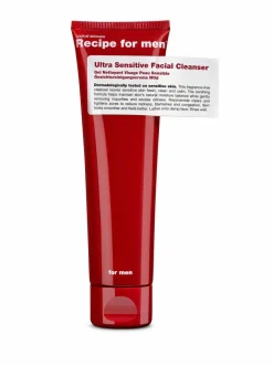 Kasvojenhoito-Recipe for men Ultra Sensitive Facial Cleanser -puhdistusgeeli,100 ml