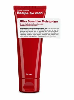 Kasvojenhoito-Recipe for men Ultra Sensitive Moisturizer -kosteusvoide, 75 ml
