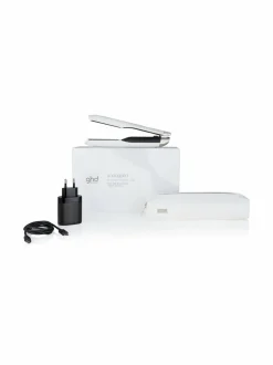 Hiustenhoitolaitteet-GHD Unplugged-suoristusrauta WHITE