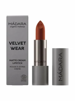 Meikit|Huulet-Madara Velvet Wear Cream Lipstick, N33 -huulipuna 33 MAGMA