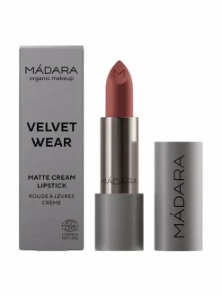 Meikit|Huulet-Madara Velvet Wear Cream Lipstick, N32 -huulipuna 32 WARM NUDE