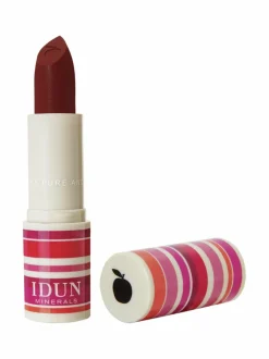 Meikit|Huulet-Idun Minerals Vinbär Lipstick -mattahuulipuna