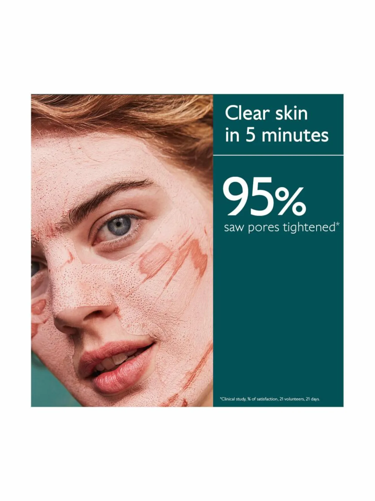 Kasvojenhoito-Caudalie Vinogetic C+ Instant Detox Mask -kasvonaamio, 75ml
