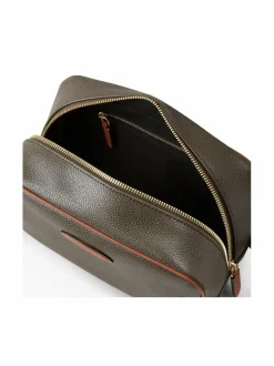 Toiletti- & Meikkilaukut-Mulberry Wash Case Scotchgrain -toilettilaukku Q330 MOLE-COGNAC