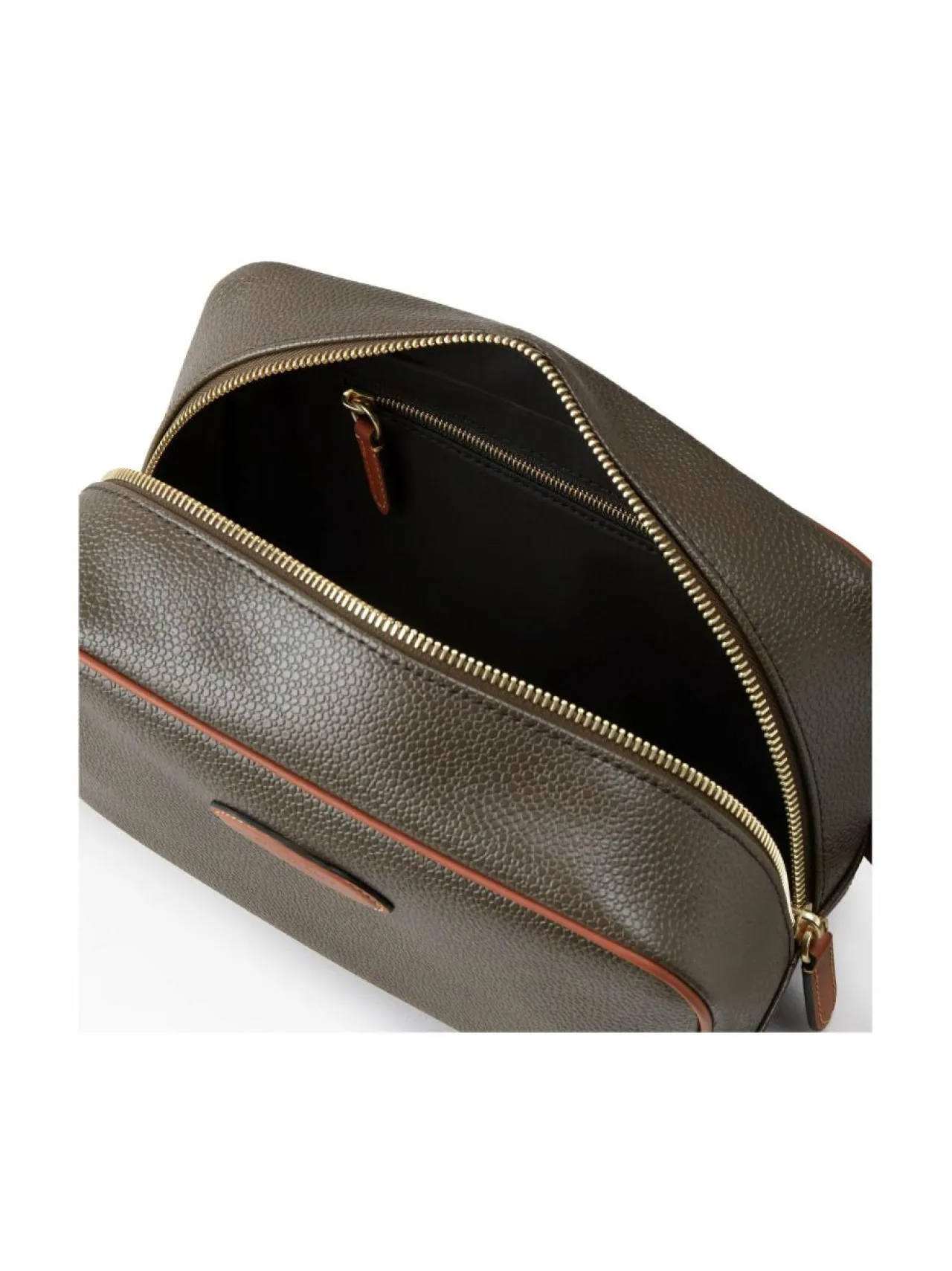 Toiletti- & Meikkilaukut-Mulberry Wash Case Scotchgrain -toilettilaukku Q330 MOLE-COGNAC