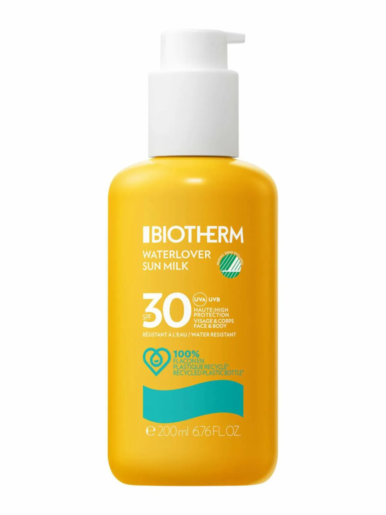 Aurinkotuotteet-Biotherm Waterlover Sun Milk SPF 30 -aurinkosuojavoide 200 ml